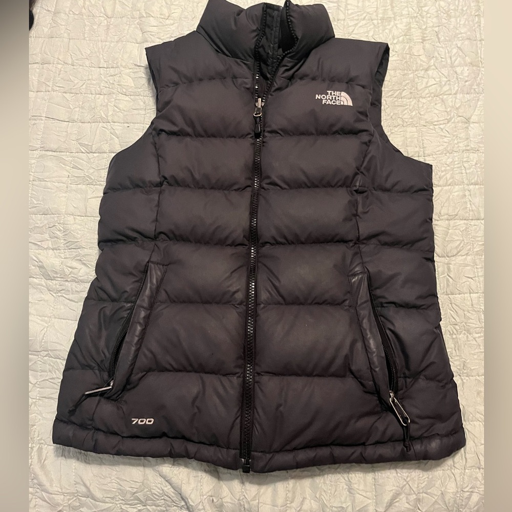 The north face puffer vest